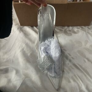 brand new sparkly heels. prefect for a night out